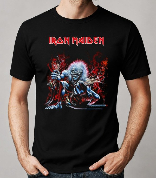 Producto - Remeras Negras Unisex Bandas Rock - 6