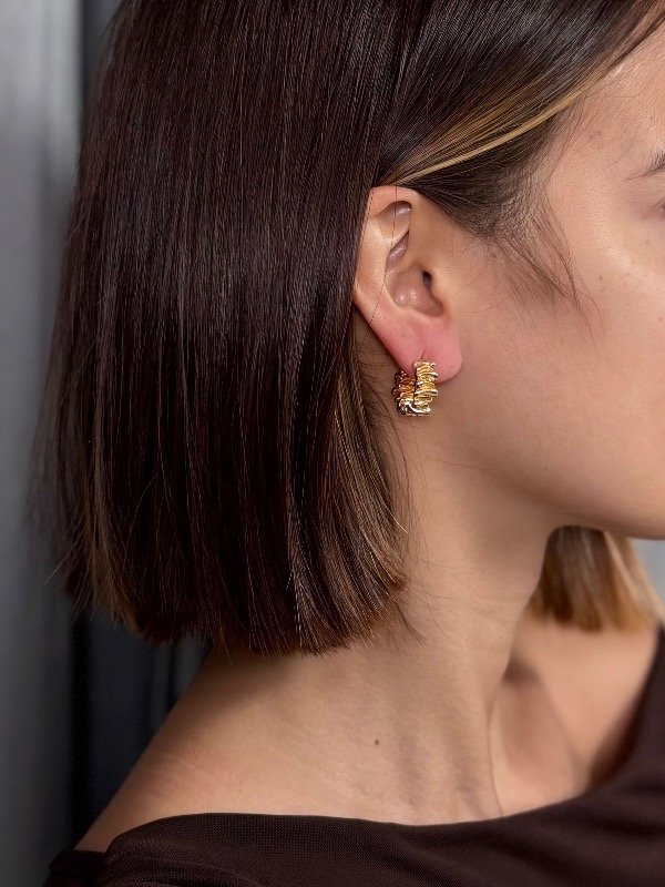 Producto - Aros JUANI DORADO