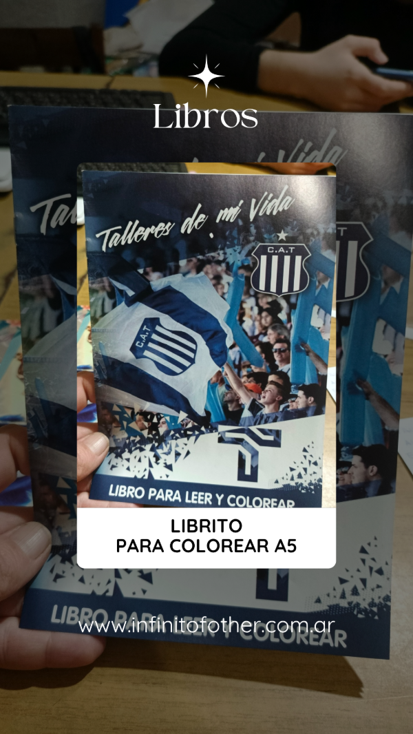 Producto - LIBRO PARA COLOREAR A5 FUTBOL