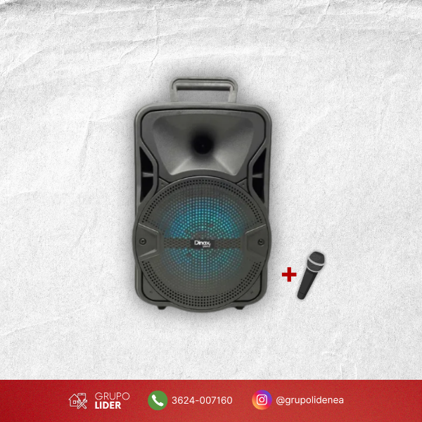 Producto - Parlante Portatil PEKIN 8" c/mic.