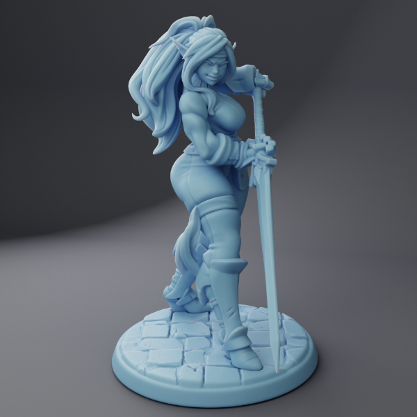 Producto - Sybil, Elfa Guerrera - Dungeons and Dragons