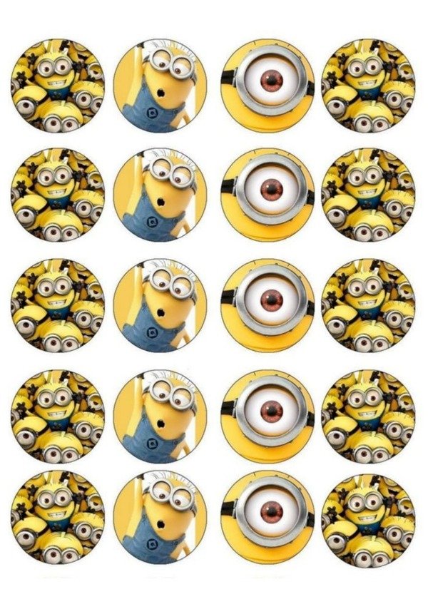 Producto - LAMINA MINIONS 10