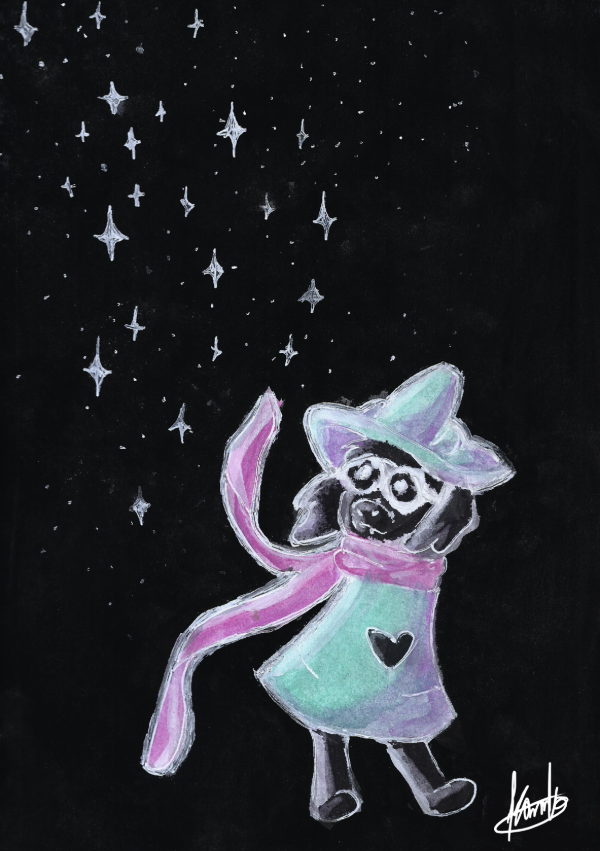 Producto - Ilustración Ralsei - Deltarune