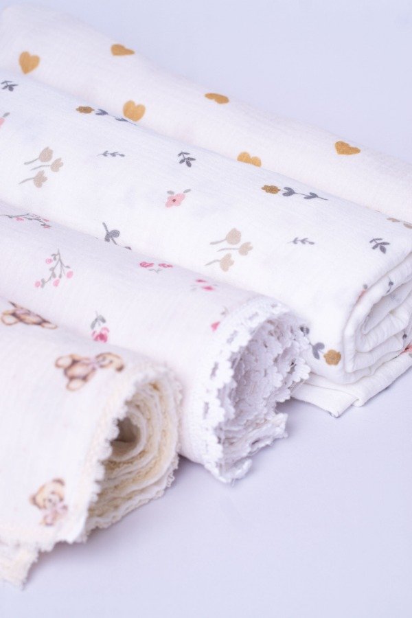 Producto - Manta recibidora baby cotton