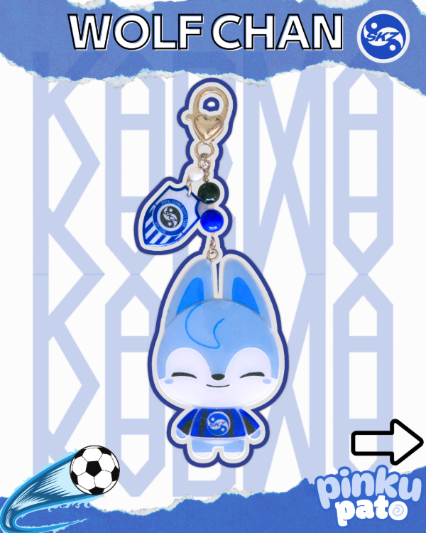 Producto - Llavero Wolf Chan edición Karma