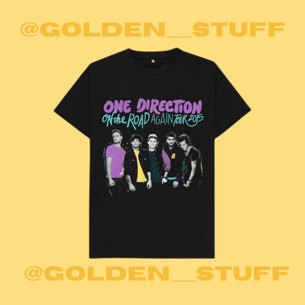 Producto - REMERA ON THE ROAD AGAIN TOUR - ONE DIRECTION