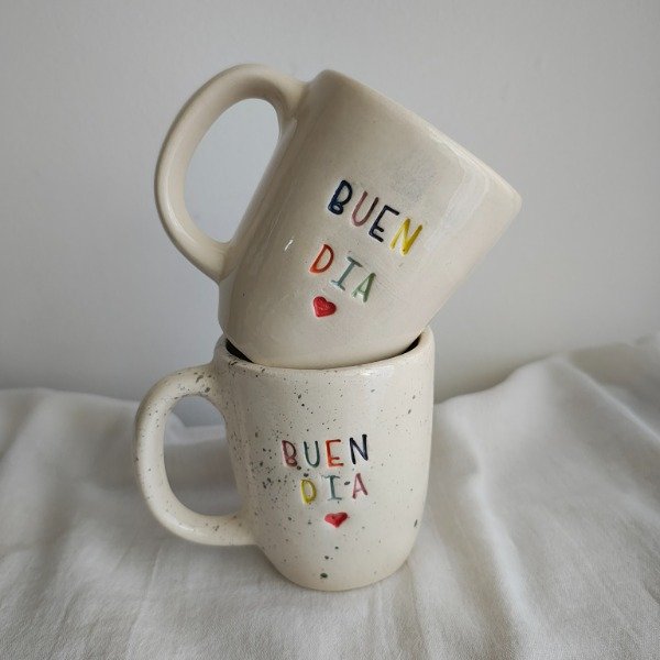 Producto - Taza Recta "Buen Día"