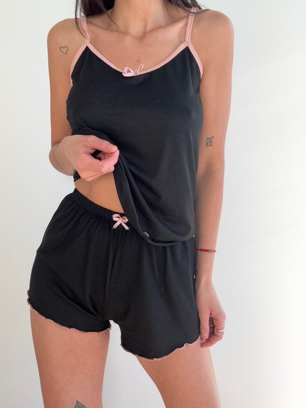 Producto - Pijama ALMA NEGRO