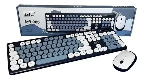 Producto - COMBO TECLADO Y MOUSE INALAMBRICO GTC CBG-027G