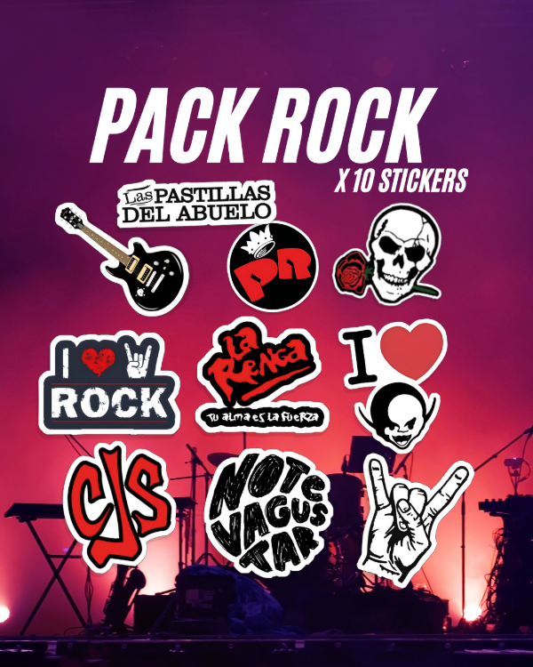 Producto - Pack Rock x10