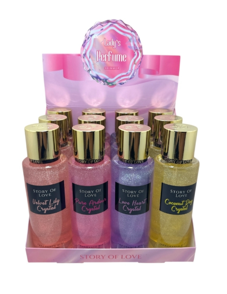 Producto - Perfume con glitter Story of Love
