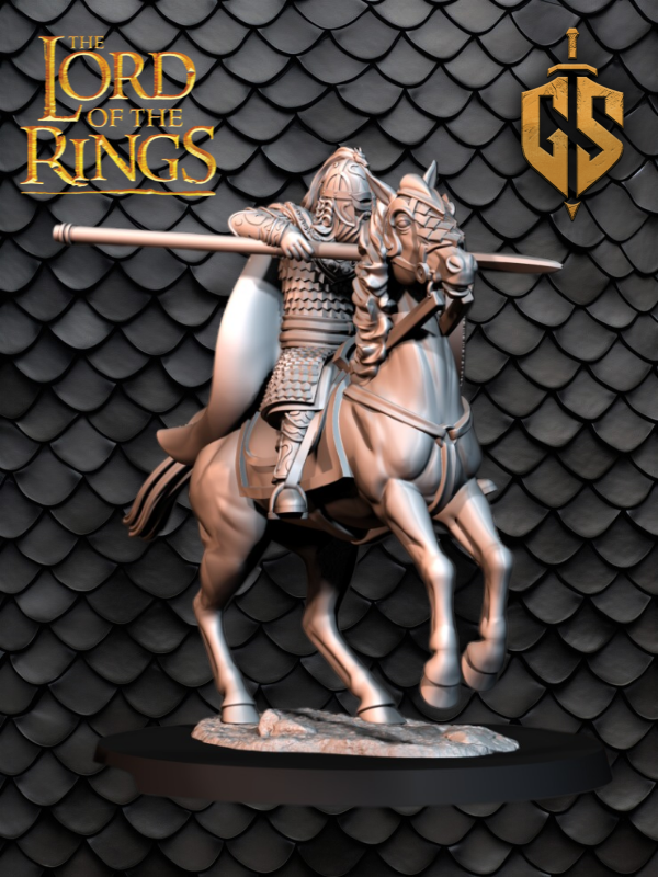 Producto - Guardia Real de Rohan Montado 5 - El Señor de los Anillos