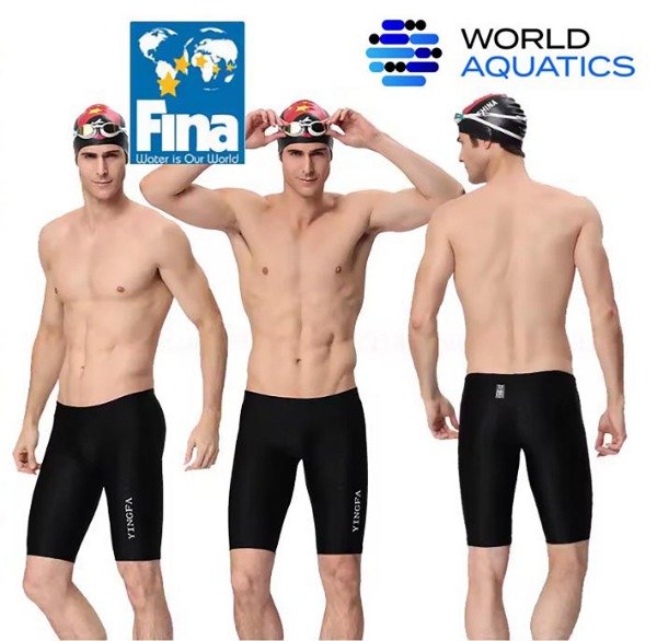 Producto - Traje De Baño Competicion Negro Niño/Hombre FINA - 0