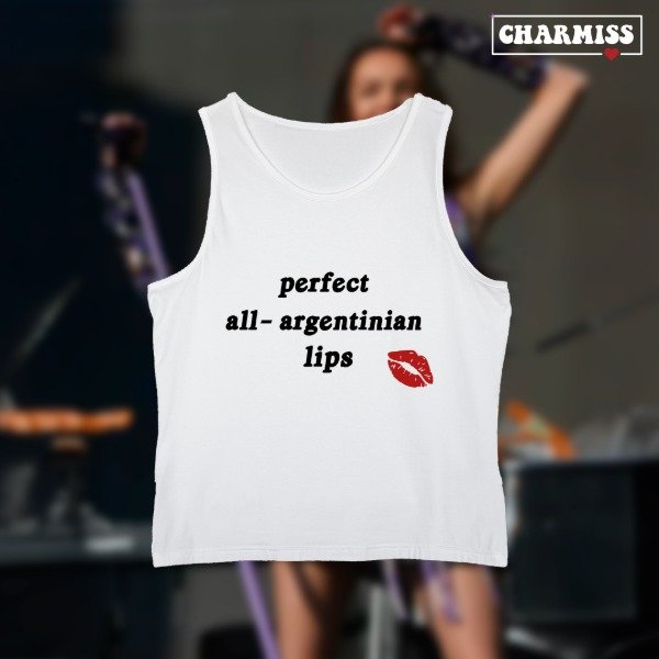 Tank top perfect all argentinian Lips