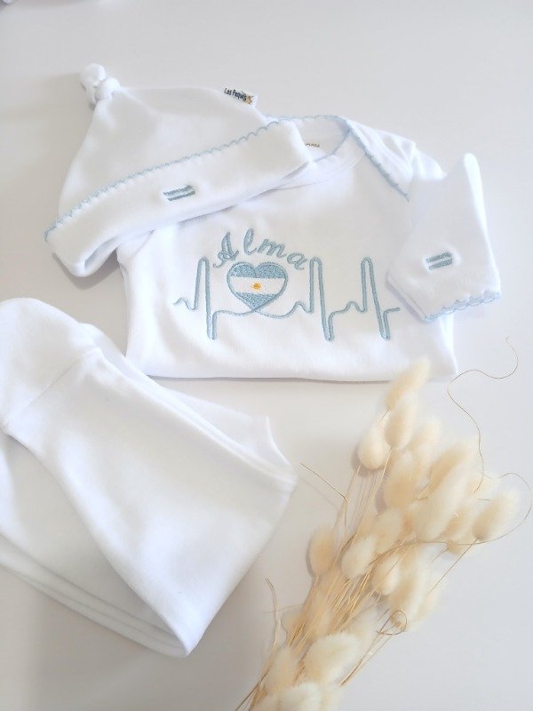 Producto - Ajuar personalizado electro corazón