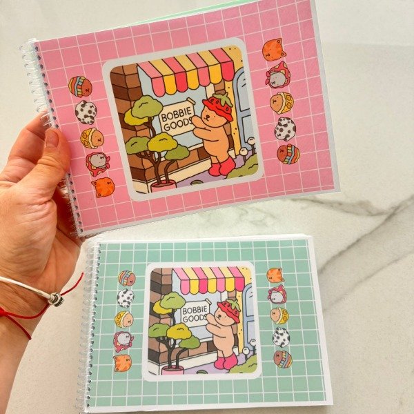 Producto - CUADERNO PARA COLOREAR BOBBIE GOODS TAMAÑO A5 40 PAGINAS