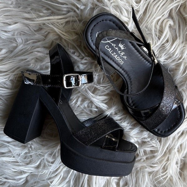 Producto - Zapatos Glitter Negro