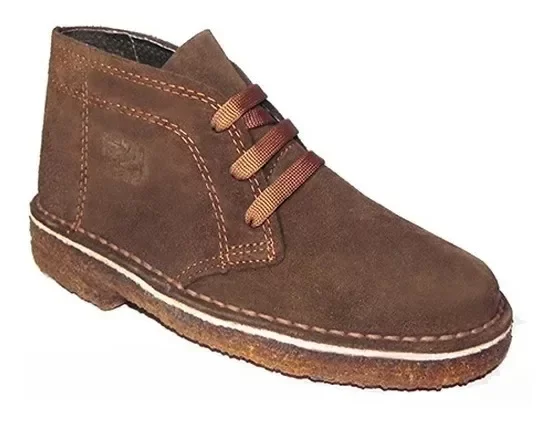 Producto - Bota de gamuza (descarne) chocolate