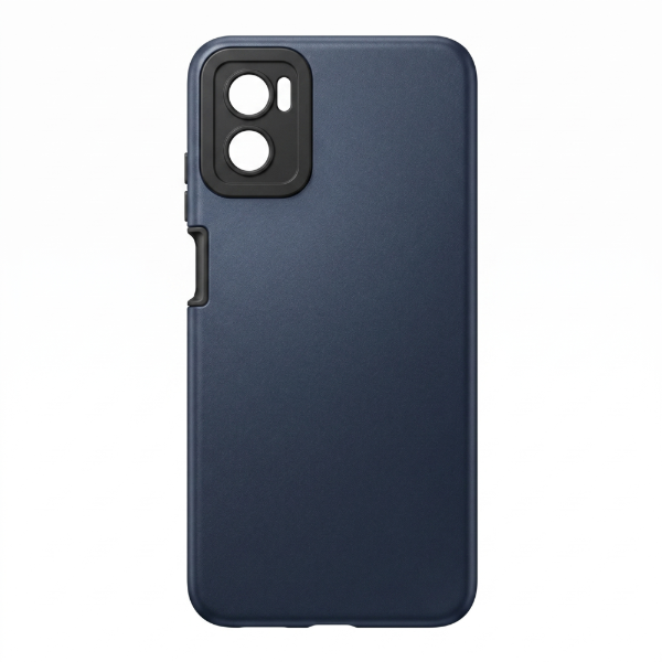 Producto - Funda TPU revestida con Silicona - Color Azul y N. - Motorola E22/E22i - Glazz