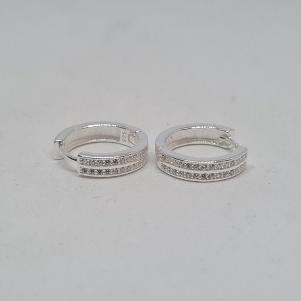 Producto - Argollas mini doble cubic