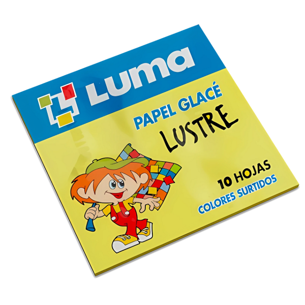 Producto - PAPEL GLACE LUMA LUSTRE X 10