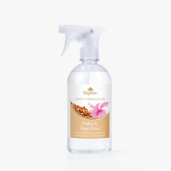 Producto - Praline y rosa china 500 ml con gatillo - 0