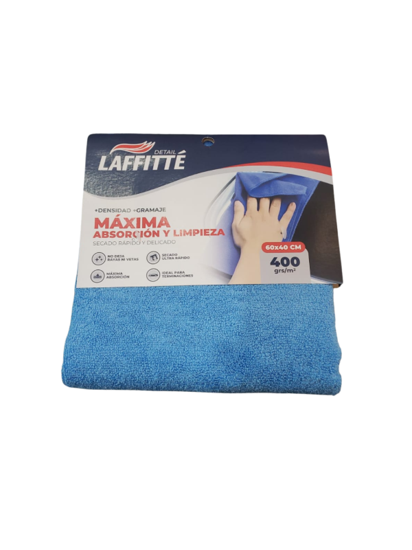Producto - PAÑO DE MICROFIBRA 40x60 CM AZUL