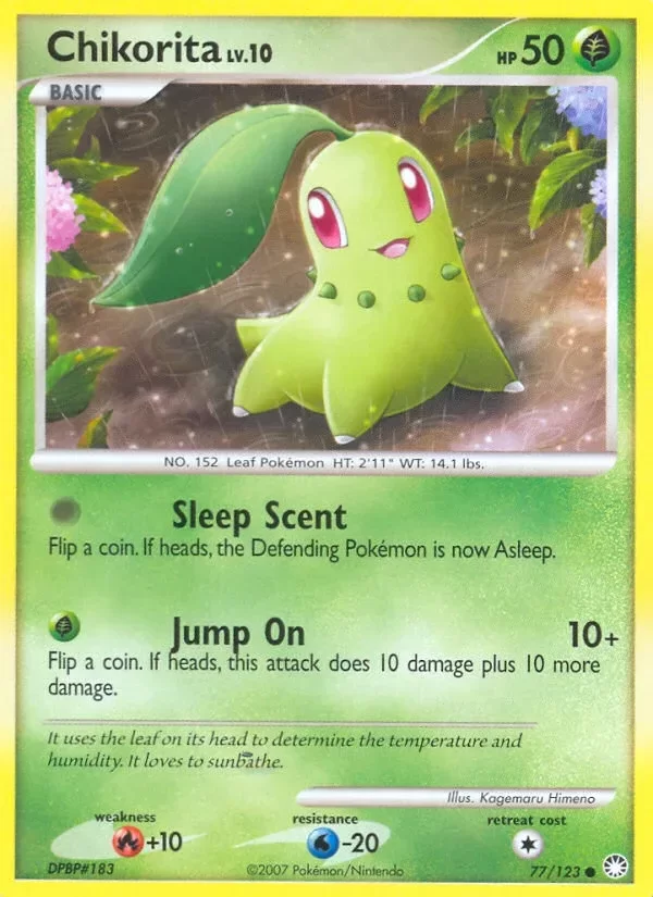 Producto - Chikorita (77/123) [Mysterious Treasures]