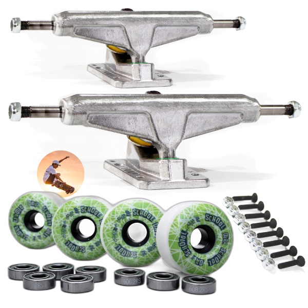Producto - Combo Trucks Dater Ruedas 54mm Rulemanes Abec 9 - ENVÍO GRATIS