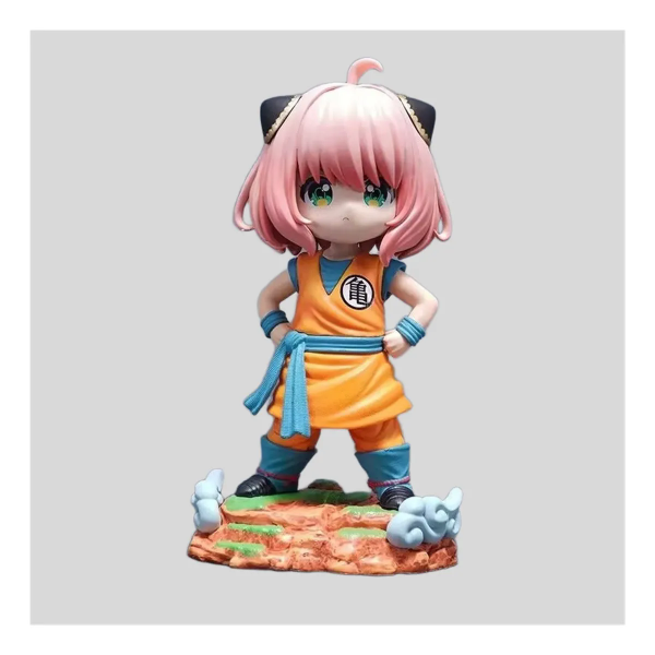 Producto - Diorama Anya ver. Goku - Spy x Dragon Ball (19cm)