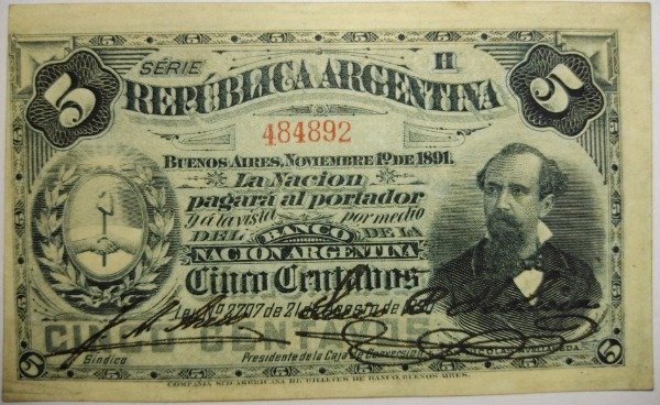 Producto - Fraccionario 5 centavos B1009 - 0