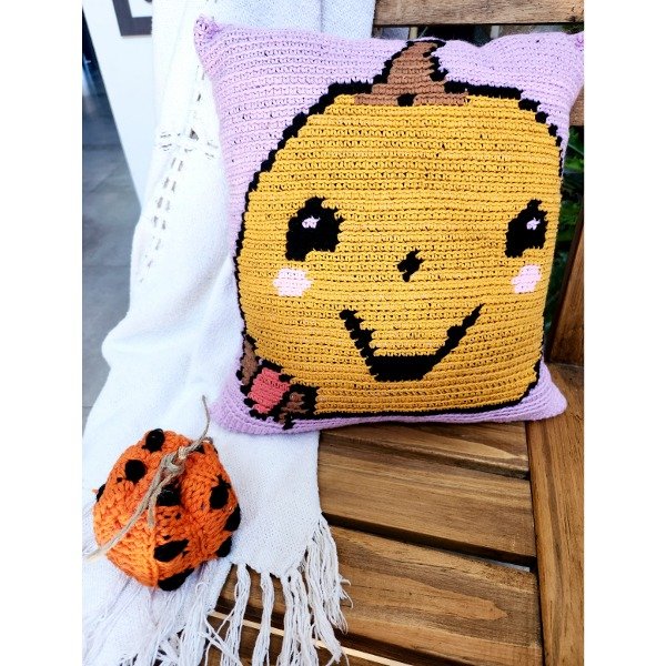 Producto - Patron tejido tapestry calabaza halloween!!! - 0