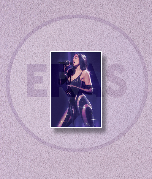 Producto - STICKER UV - DUA LIPA - BLACK