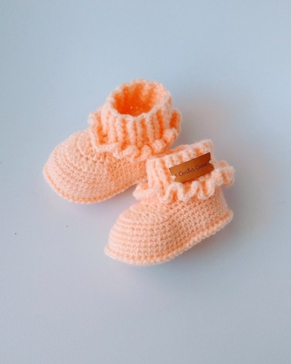 Producto - Escarpines Lola - salmon