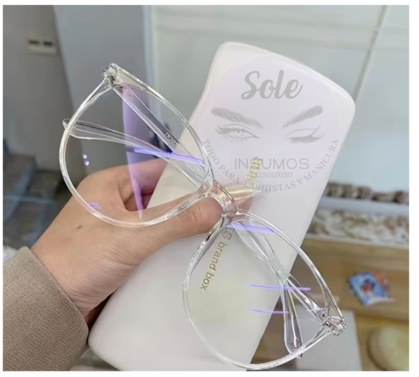 Producto - LENTES DE DESCANSO  Marco TRANSPARENTE