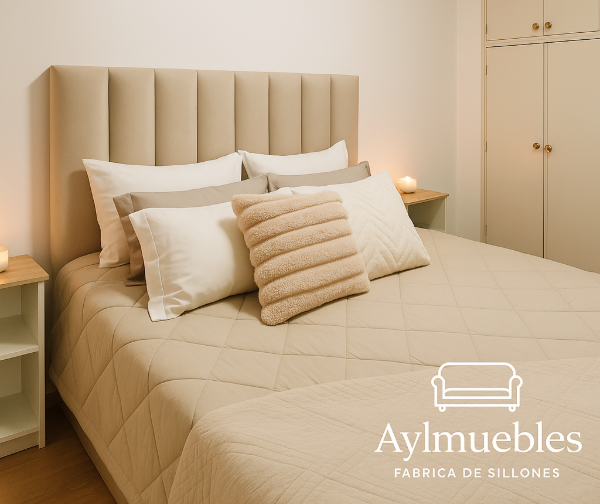 Producto - Respaldo de cama canelon vertical