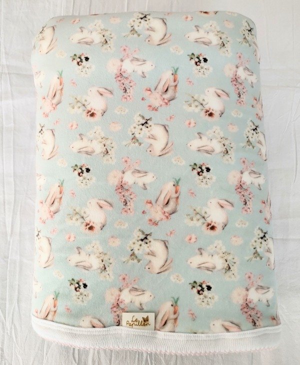 Producto - Plush y corderito Conejitas celestes