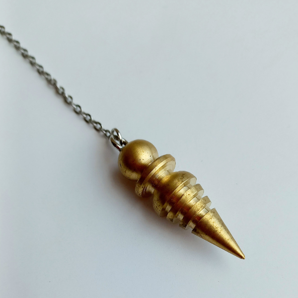 Producto - Péndulo de Bronce-doble anillo