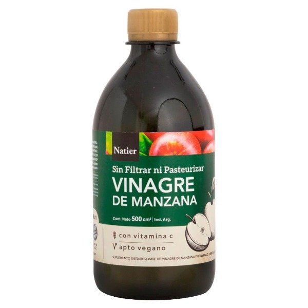 Producto - Vinagre de Sidra de Manzana Natier 500ml