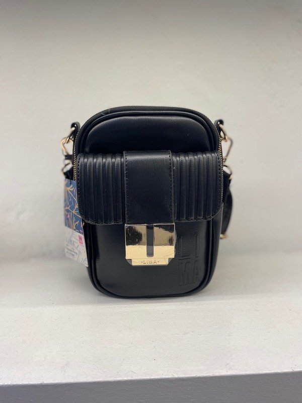 Producto - Mini bandolera lima, detalles dorados