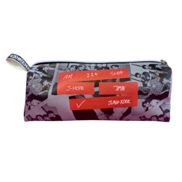 Producto - Cartuchera BTS TOUR cuerina