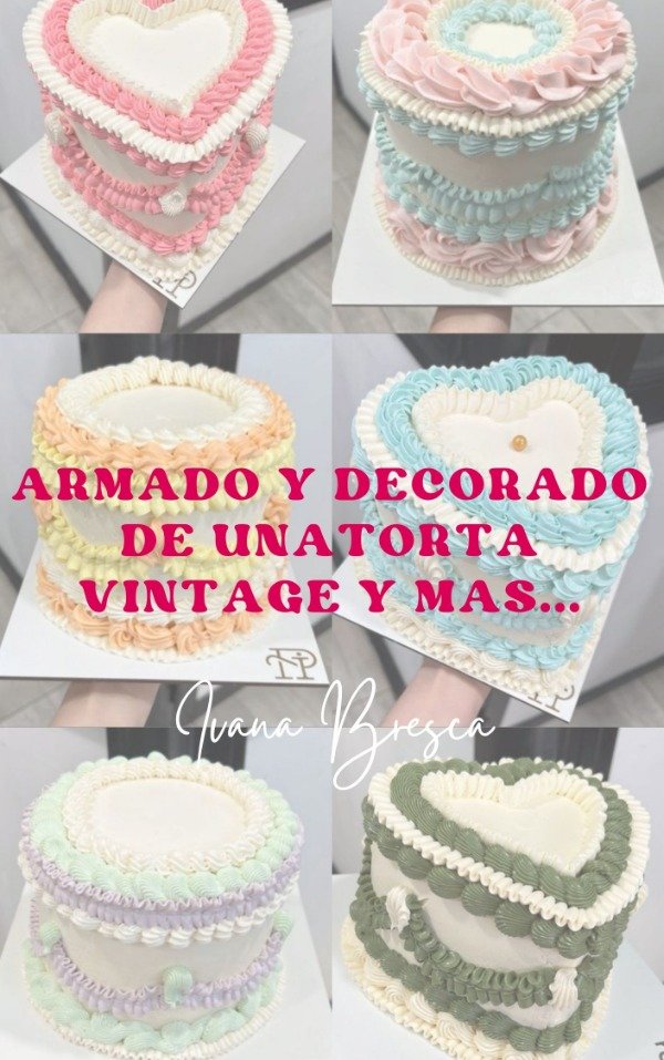 Producto - Armado y decorado de una vintage cake y mas...