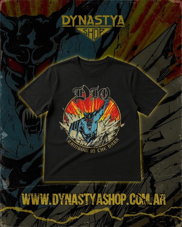 Producto - Remera - Dio - Rainbow in the Dark