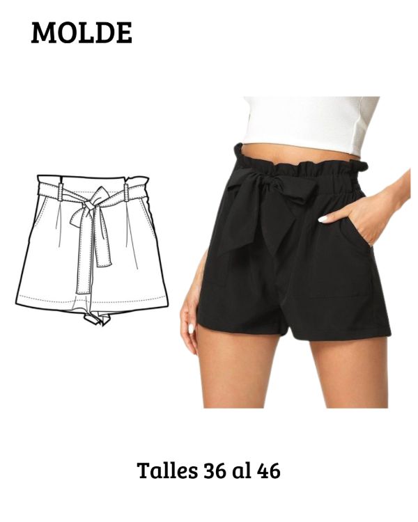 Producto - SHORT CON LAZO
