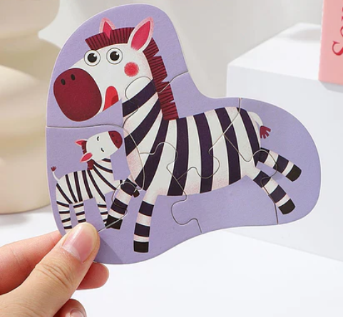 Producto - Set 4 rompecabezas de madera FAMILIA ANIMAL. - 2