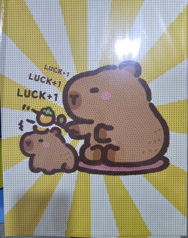 Producto - DIAMOND PAINTING 40X50 BASTIDOR CAPI MAMA Y BEBE
