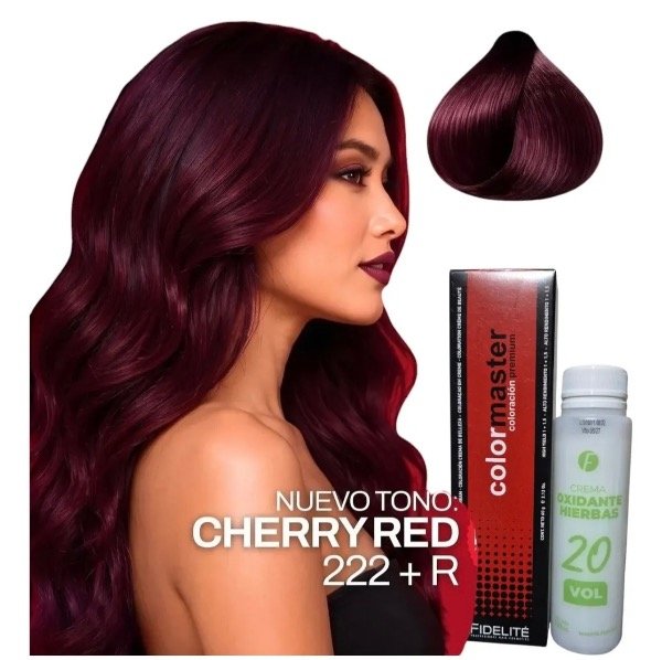 Producto - Red Cherry color máster + agua