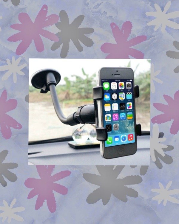 Producto - Soporte de celular p/auto extensible Negro