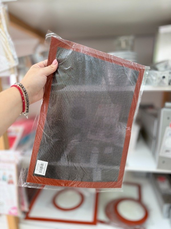 Producto - Plancha de silicona microperforada negra 30x40cm