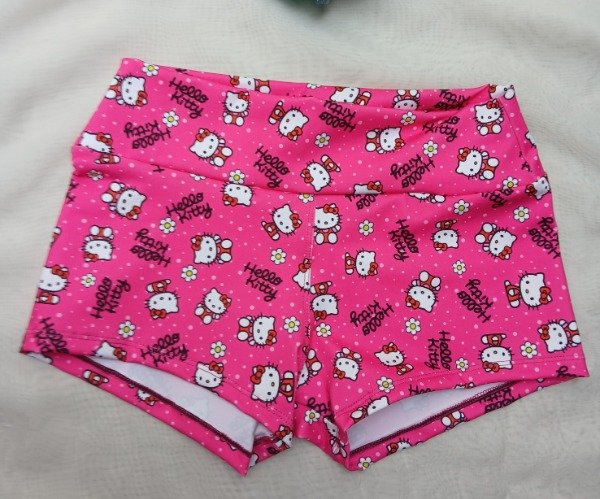 Producto - Short kitty rosa
